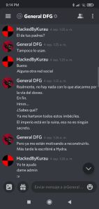 Captura de Meddiout hackeado tomada por Kurau