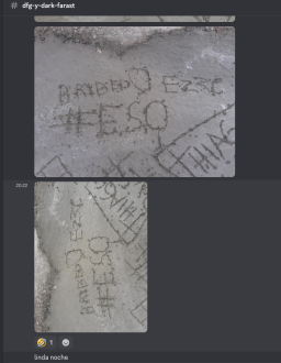 Capturas del hackeo de Ezze en el server de DFG FUNA en discord.