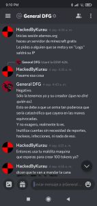 Captura de Meddiout hackeado tomada por Kurau